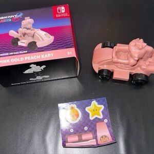 Mario kart deluxe x Mcdonalds Pink Gold Peach Kart Limited edition 2025 released